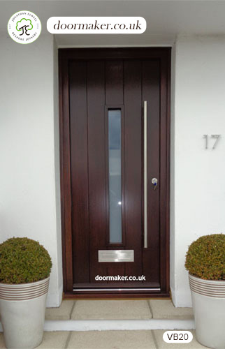 iroko contemporary front door