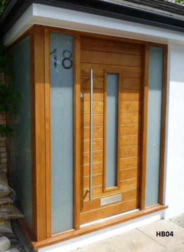 contemporary entrance door